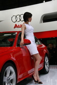 2009上海车展奥迪车模
