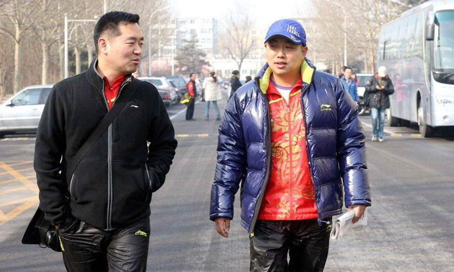 .到2003年,刘国梁正式担任中国男乒主教练.27