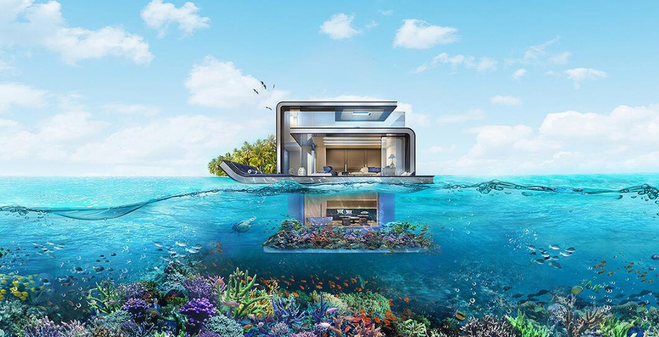 迪拜漂浮别墅悄然走红 售价约2100万元91150