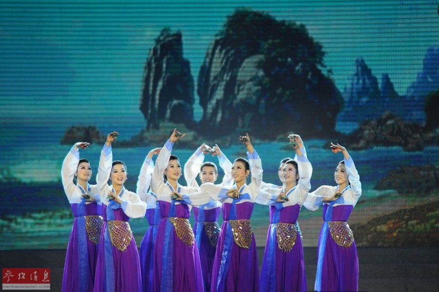 朝鲜艺术团访华唱中国歌曲5617003-军事频道
