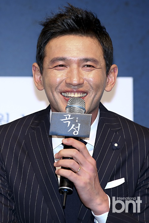 电影《哭声》发布会 演员黄正民千玗嬉等出席