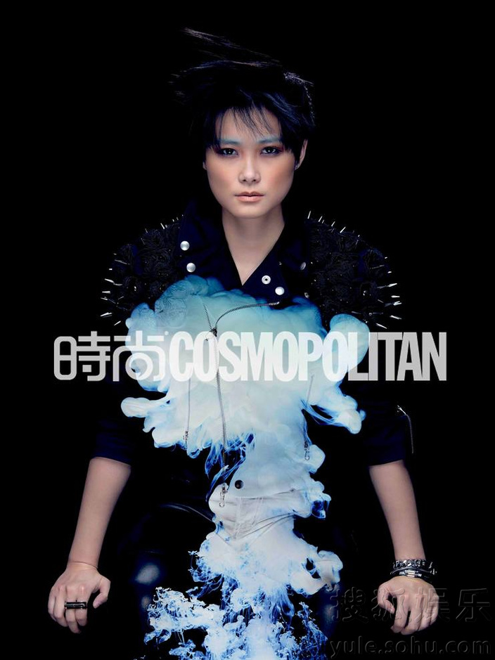 李宇春演绎酷炫大片 再度携手夏永康默契十足