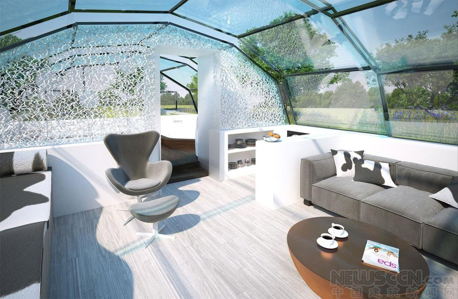 世界首座由智能玻璃打造的未来住宅7407715-