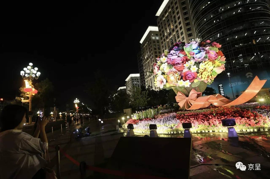 &quot;一带一路&quot;时间下的北京夜景刷爆你的朋友圈 (图)