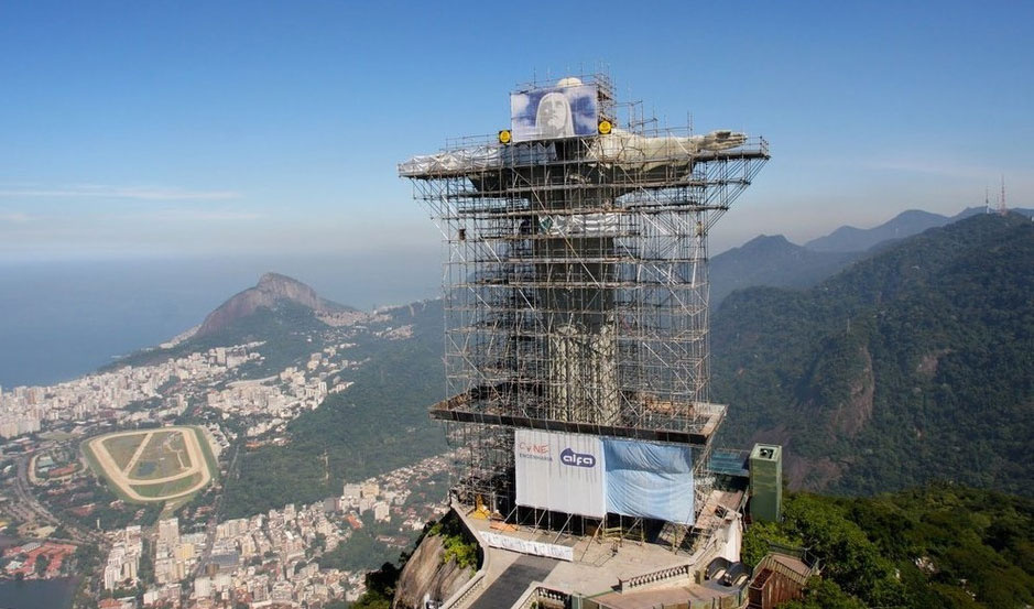 世界杯临近 赏巴西地标耶稣石雕像的美丽瞬间6623519-焦点频道图片库-大视野-搜狐