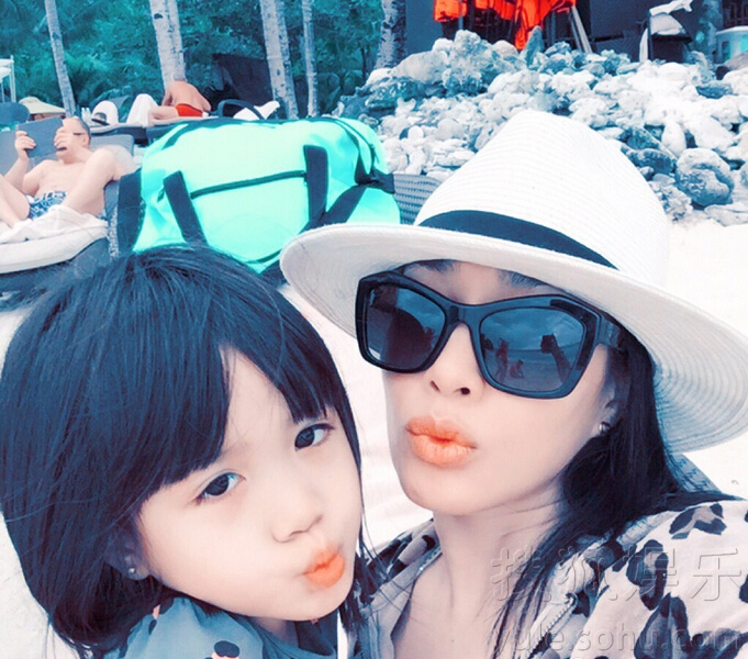 考拉过生日啦!钟丽缇晒图祝女儿生日快乐-娱乐