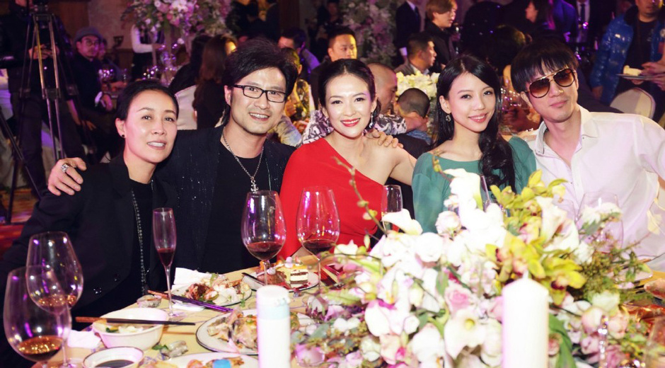 汪峰求婚空降9克拉钻戒 章子怡落泪亲友见证7