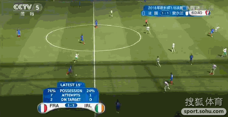 进球回放:4分钟内梅开2度 帕耶亲吻格老板脚面