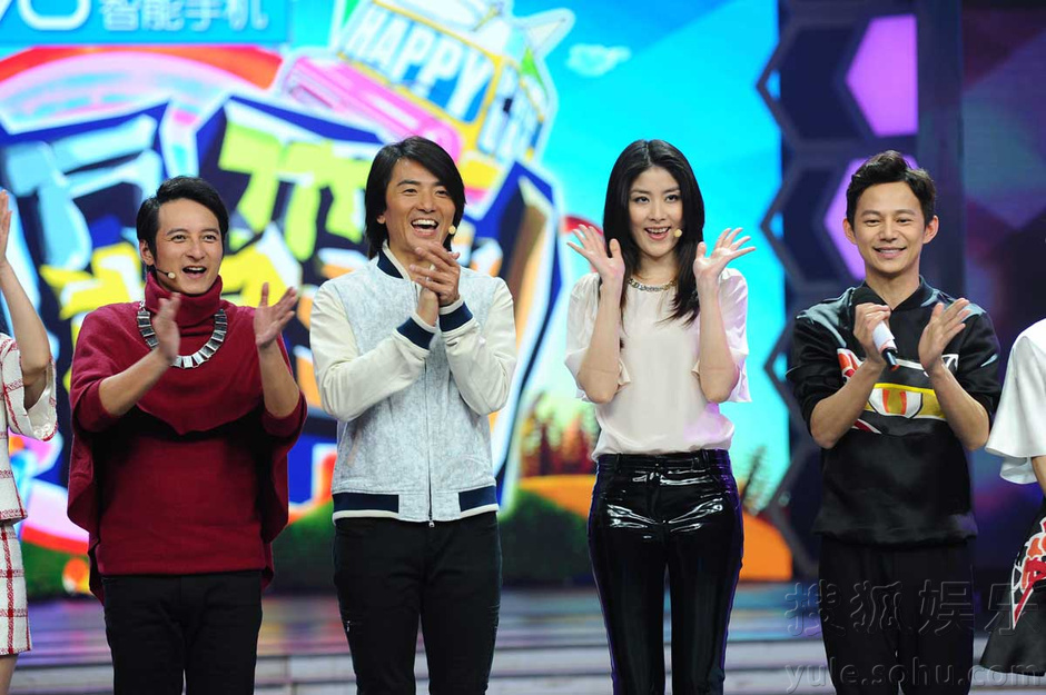 盗马记》笑闹快乐大本营 伊健慧琳互曝糗事62