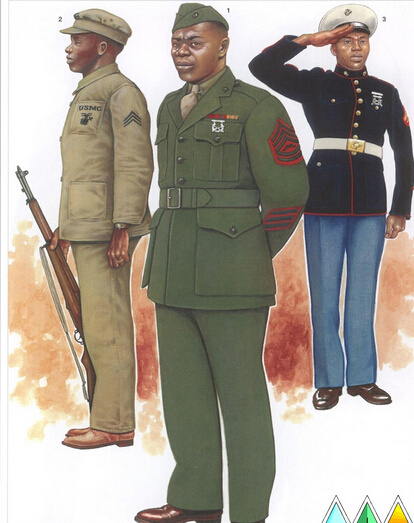 二战美军非洲裔美国人部队7688743-军事频道
