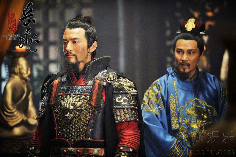 《精忠岳飞》黄晓明蓄须 奶油小生蜕变纯爷们