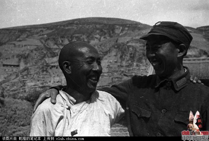 美国人拍摄的1944年延安中共领导人