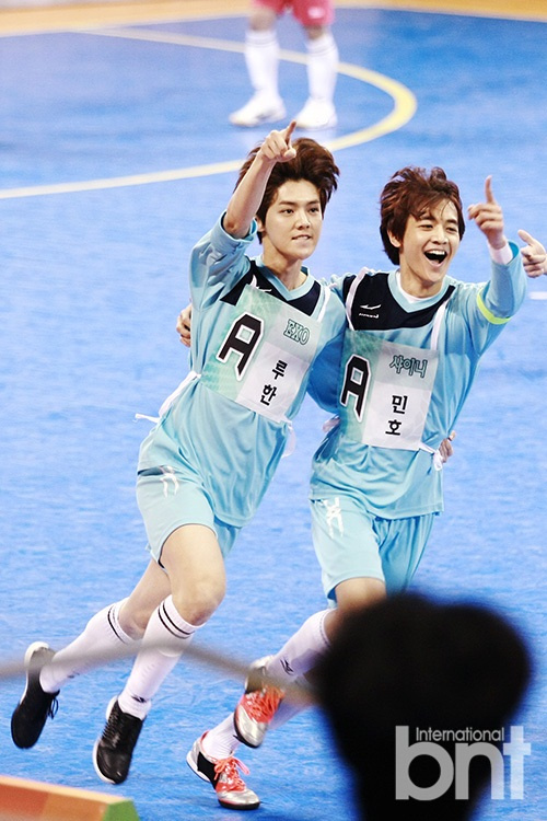 SHINee成员亮相偶像明星运动会6081951-娱乐