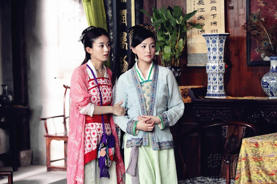 追鱼传奇热播戴娇倩赵丽颖组古装twins