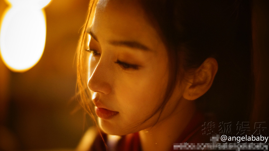 女神美翻天!angelababy清纯侧颜无敌杀-娱乐频