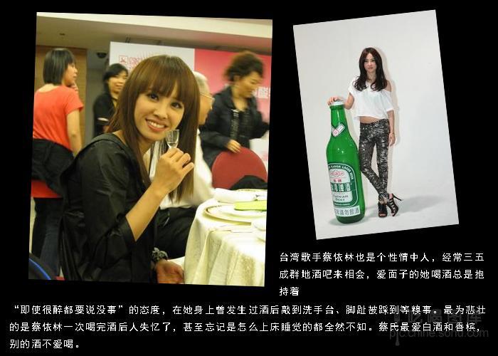 娱乐圈的十大美女"酒鬼"(图集)