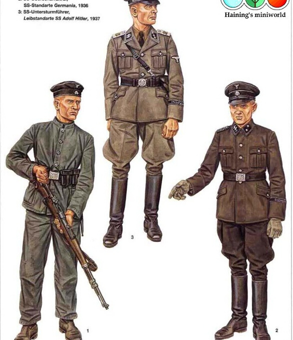 二战德国党卫军军服图册(1)7688663-军事频道