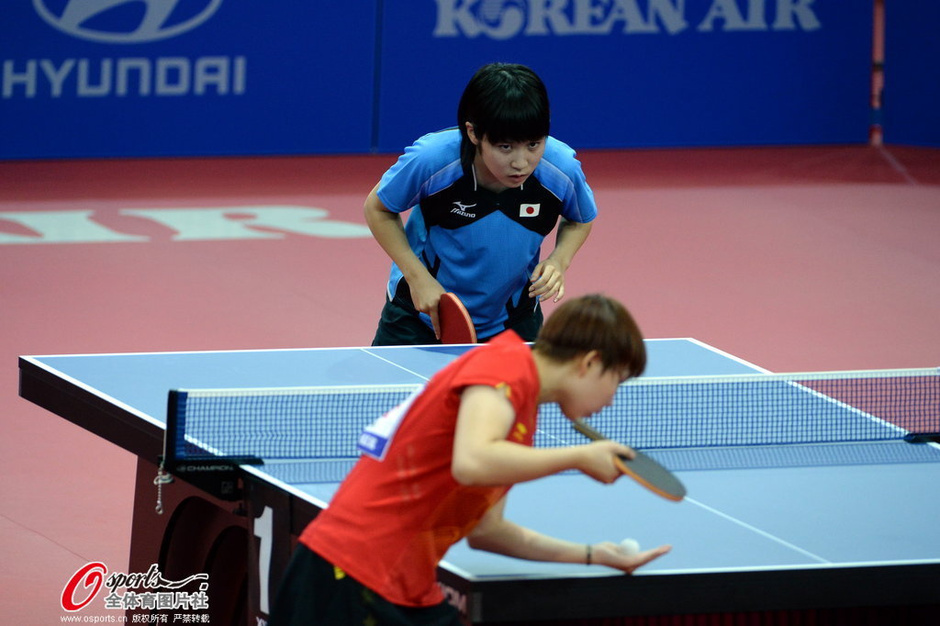 亚运乒球女团决赛00后出战 日本<em>小妹萌萌</em>哒(图