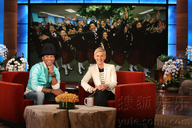 《艾伦秀11季》第133期 法瑞尔·威廉姆斯6462675-娱乐频道图片库-大视野-搜狐