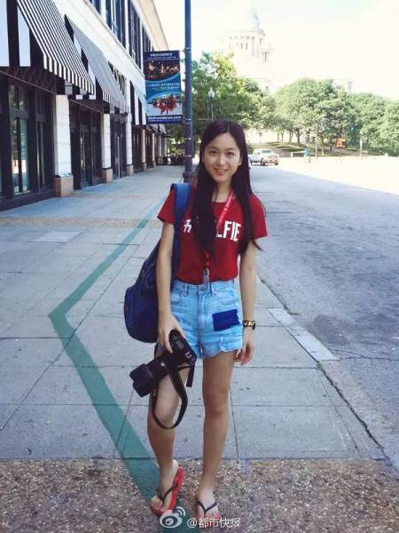 杭州再现美女学霸似"沈佳宜" 考上美国名校