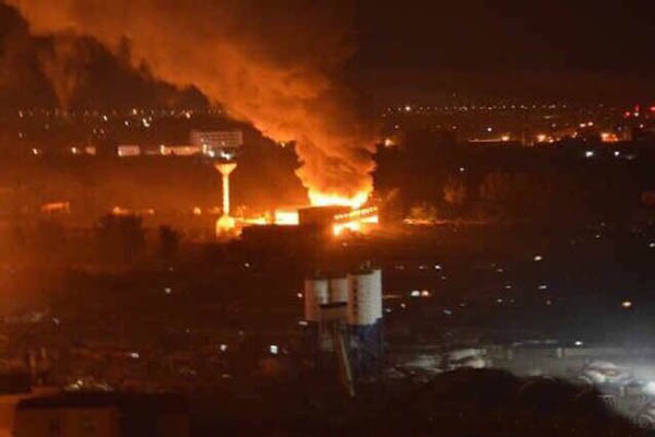 辽宁鞍山锅炉厂爆炸?消防局:起火未爆炸-新闻