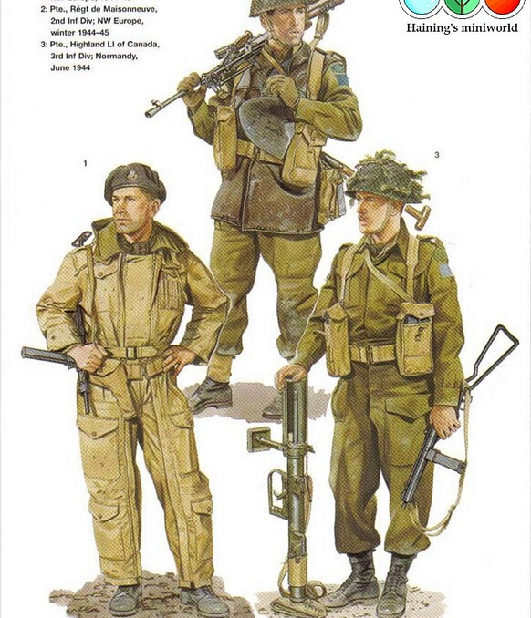 二战加拿大军服图册7688791-军事频道图片库