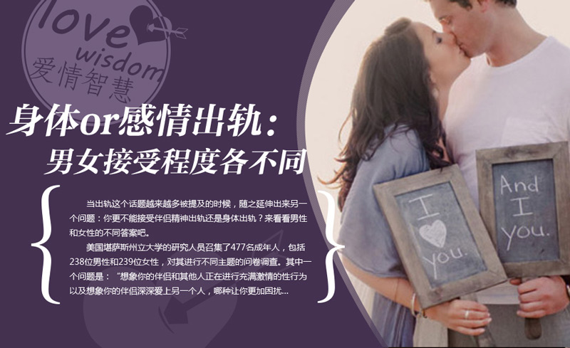 <em>身体</em>or感情<em>出轨</em> 男女接受各不同-<em>女人</em>频道