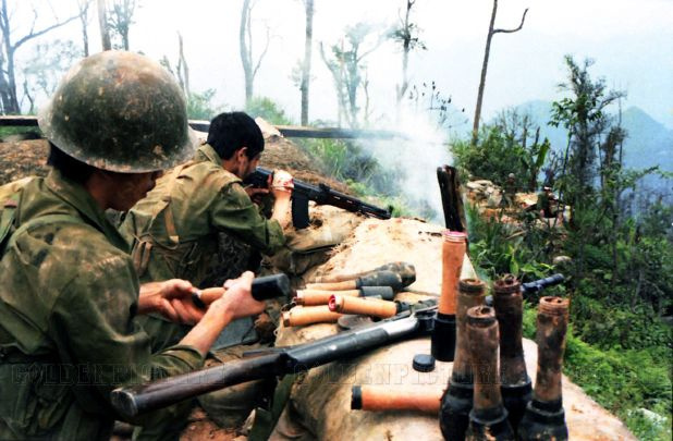 中越战争罕见彩色照片-军事频道图片库