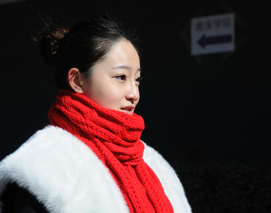 北影艺考招生初试 <em>校园美女如云</em>6180199-男人