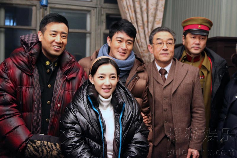 《零下三十八度》主演合影     搜狐娱乐讯 日前,由王丽坤,于和伟
