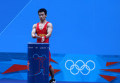 北京时间7月30日凌晨，2012年伦敦奥运会举重比赛继续进行。男子56KG级爆出超级大冷门，参加B组...