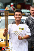 2012年7月14日，2012年伦敦奥运会前瞻，火炬传递第57日。
