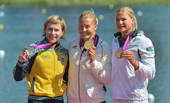 北京时间8月9日，2012年伦敦奥运会女子单人皮艇500米A组决赛结束，最终匈牙利选手获得金牌。