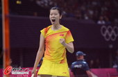 北京时间8月2日晚，2012年伦敦奥运会羽毛球项目的比赛继续进行。在一场女子单打1/4决赛的比赛中，...