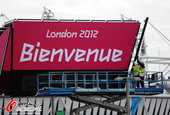 2012年7月20日，2012年伦敦奥运会前瞻，奥林匹克公园做最后准备