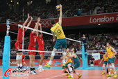 北京时间2012年8月6日，伦敦奥运会男排小组赛，澳大利亚3:1胜波兰。更多奥运视频>> 更多奥运图...