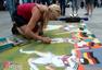 高清图：德国画家街头涂鸦 手绘国家队球员彩照