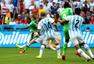 进球回放：穆萨禁区推射得手 尼日利亚迅速扳平