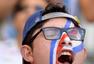 高清图：看脸猜国籍 世界杯球迷画在脸上的热情
