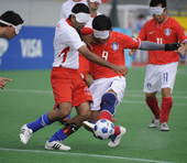 9月17日，在北京2008年残奥会五人制足球5-6名排名赛中，英国队以2比1战胜韩国队，获得第五名。...