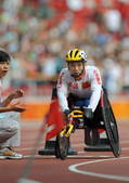 17日，在北京2008年残奥会男子马拉松T54级比赛中，李军以1小时32分33秒的成绩获得第25名。...